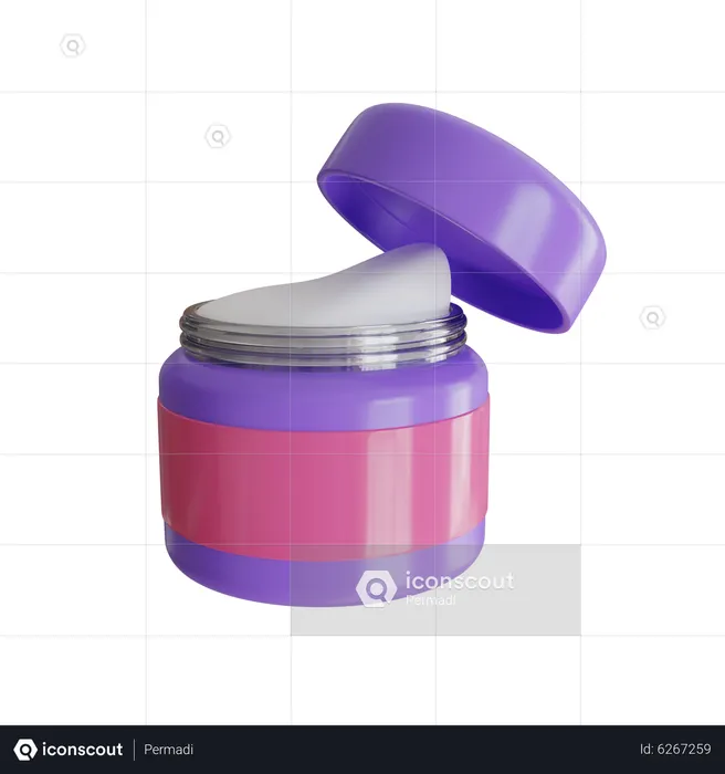 Crema para la cara  3D Icon