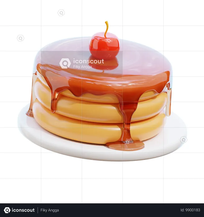 Crêpe  3D Icon