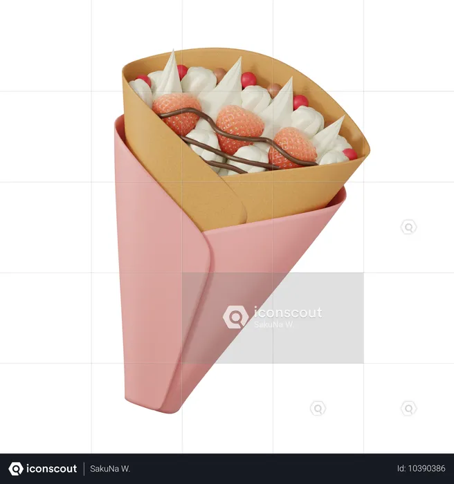 Crepe  3D Icon