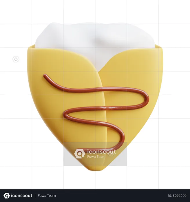 Crepe  3D Icon