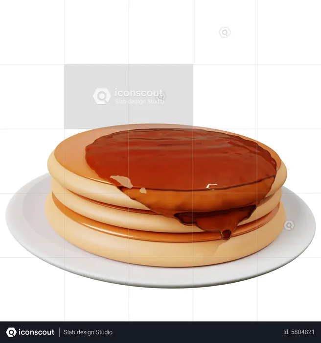 Crêpe  3D Icon