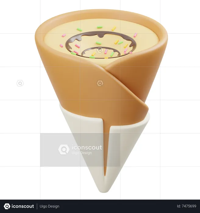 Crepes  3D Icon