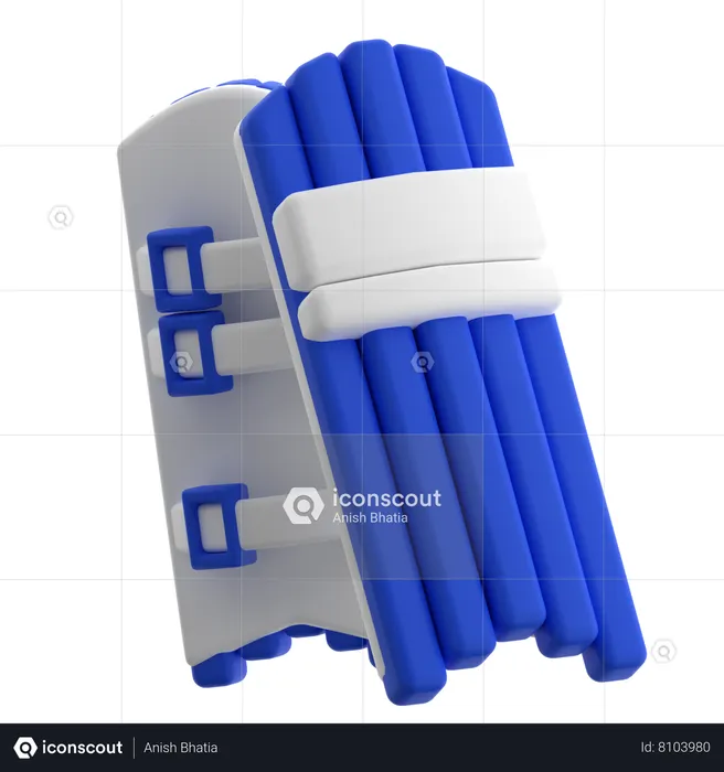 Cricket Pad  3D Icon