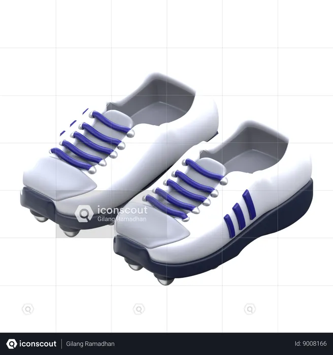 Cricket Shoes  3D Icon
