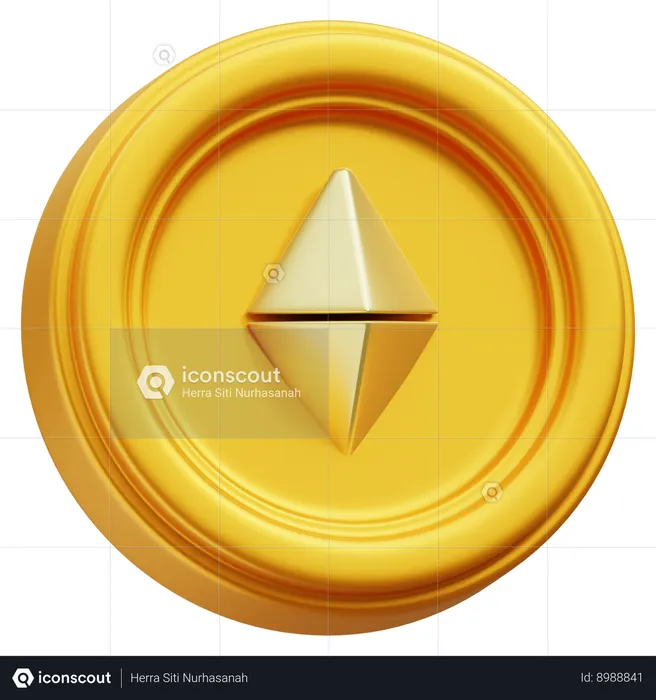 Criptografia  3D Icon