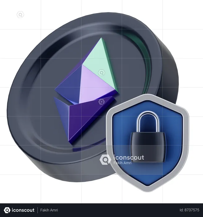 Armário criptográfico  3D Icon