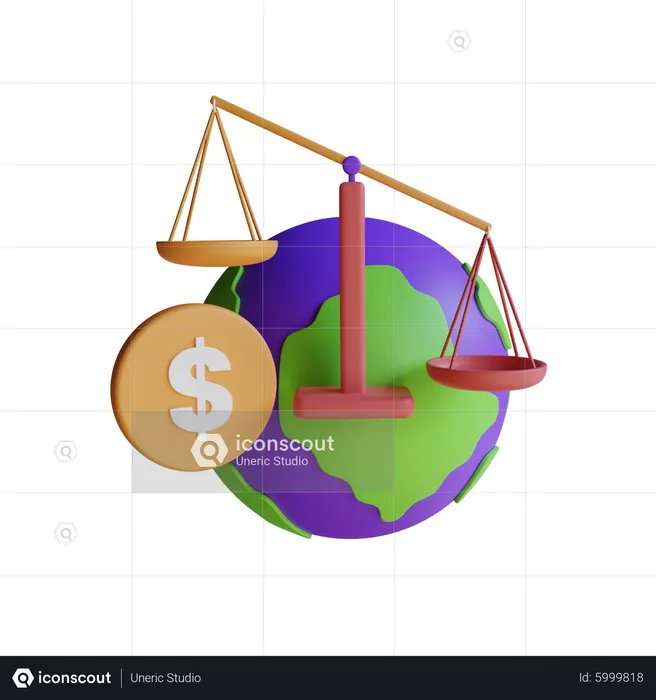 Crise Financeira2  3D Icon