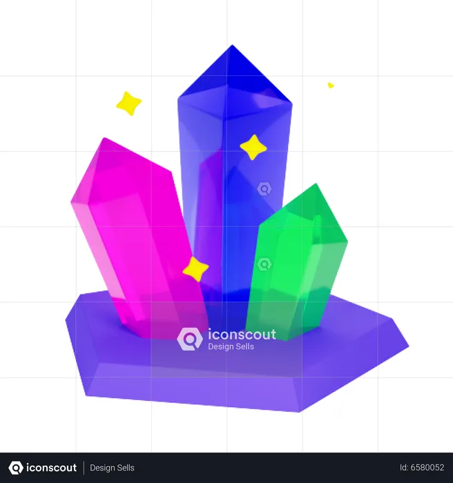 Cristal  3D Icon