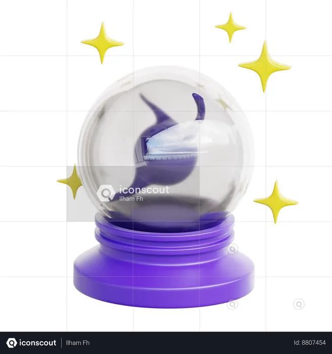 Cristal Ball  3D Icon