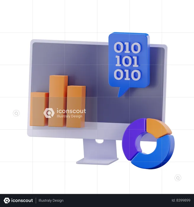 CRM Software  3D Icon