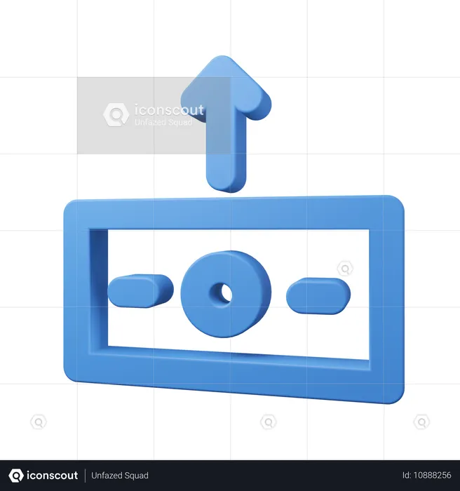 Croissance financière  3D Icon