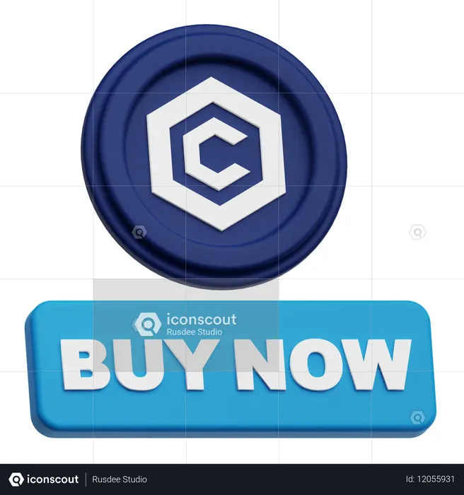 Cronos Buy Now  3D Icon