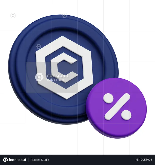 Cronos Discount  3D Icon