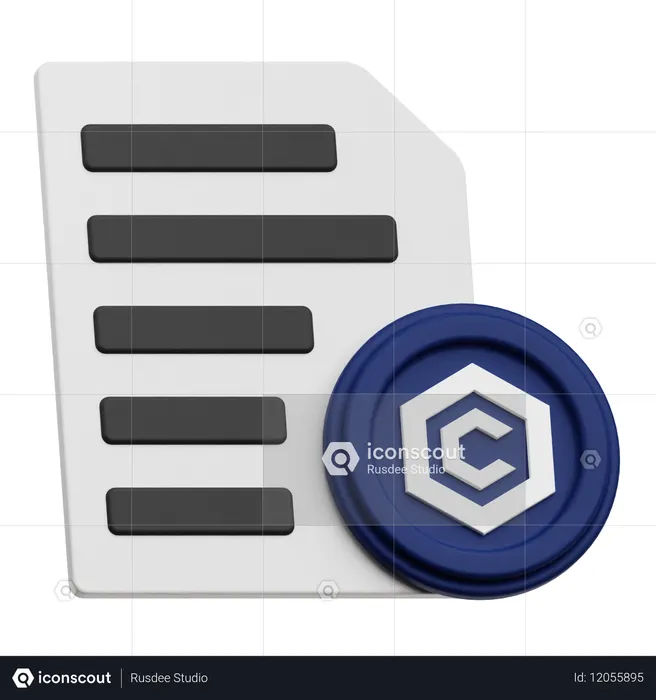 Cronos Document  3D Icon
