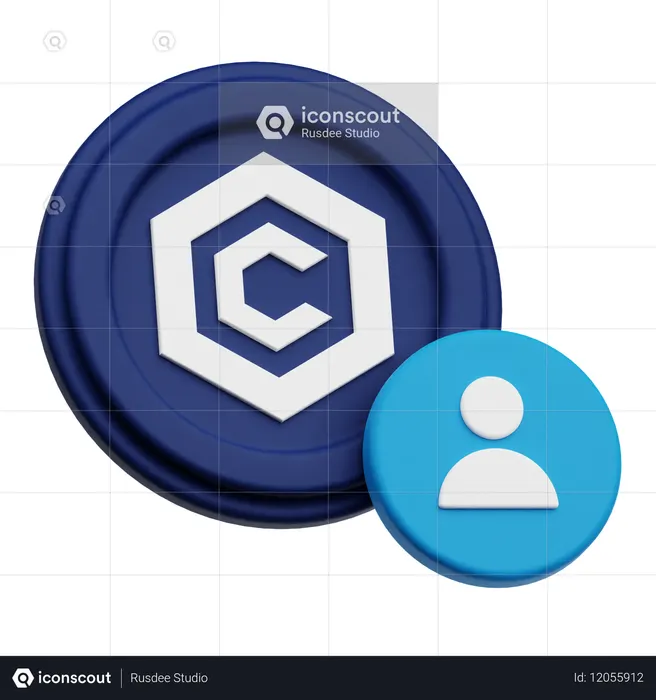 Cronos User  3D Icon