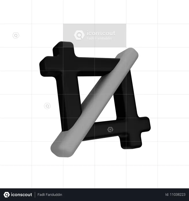 切り抜きツール  3D Icon