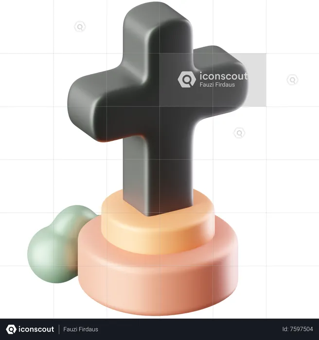 Cross  3D Icon