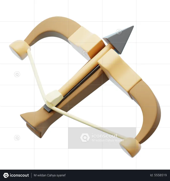CROSSBOW  3D Icon