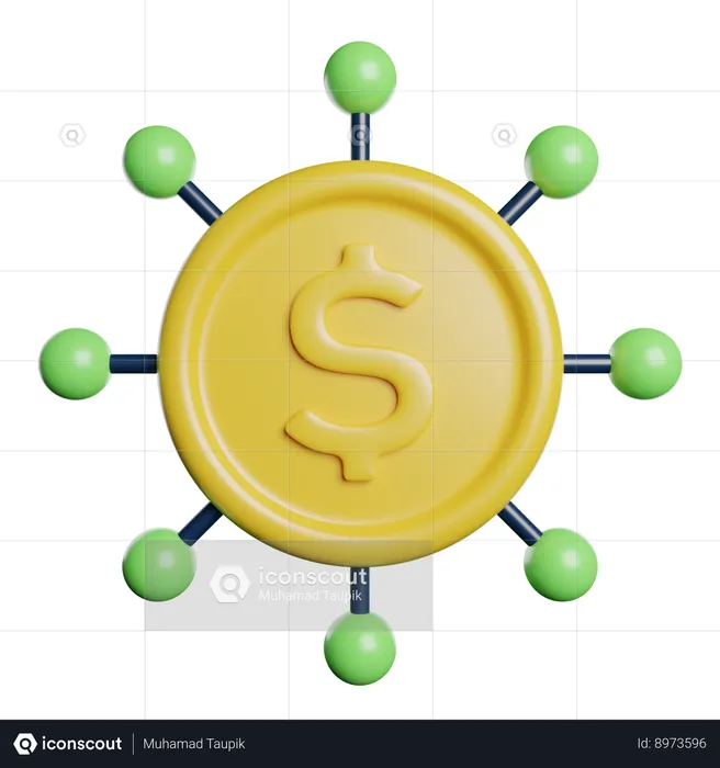 Crowdfunding  3D Icon