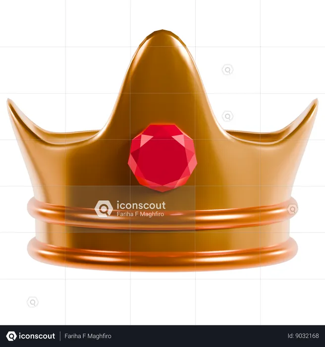 Crown  3D Icon