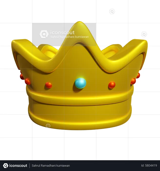 Crown  3D Icon