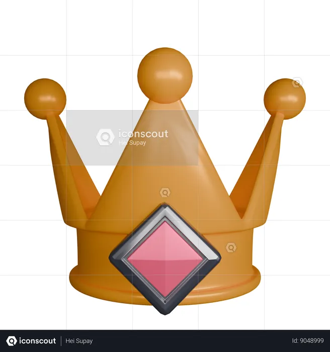 Crown  3D Icon