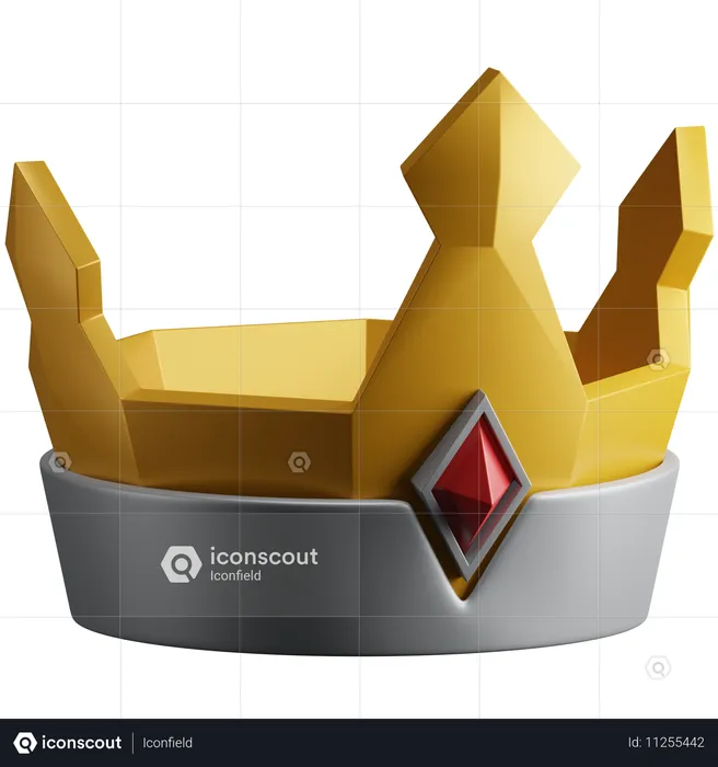 Crown  3D Icon