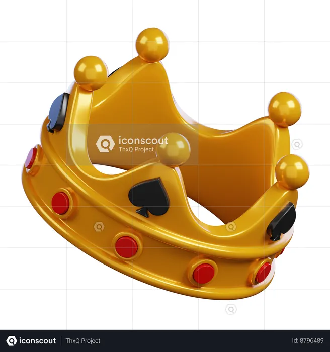 Crown  3D Icon