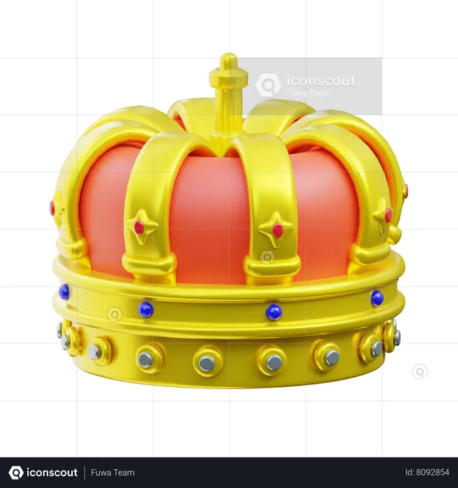 Crown  3D Icon