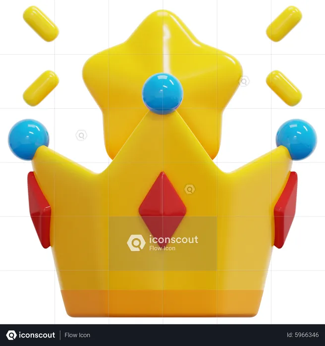 Crown  3D Icon