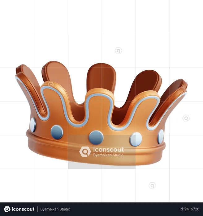 Crown  3D Icon