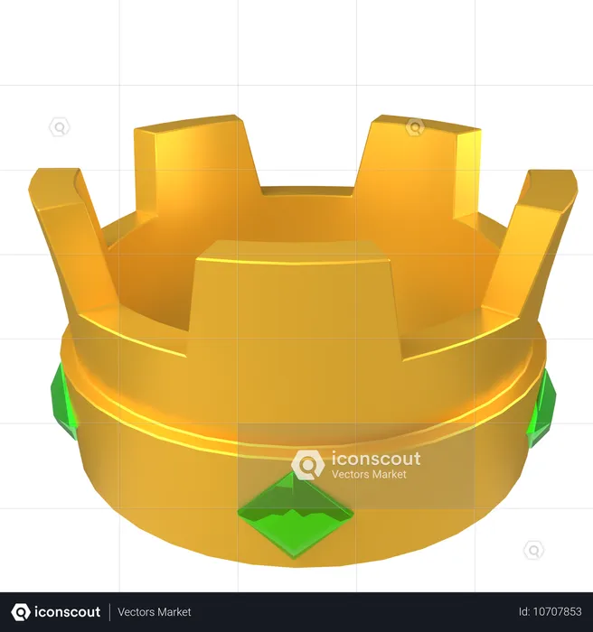 Crown  3D Icon