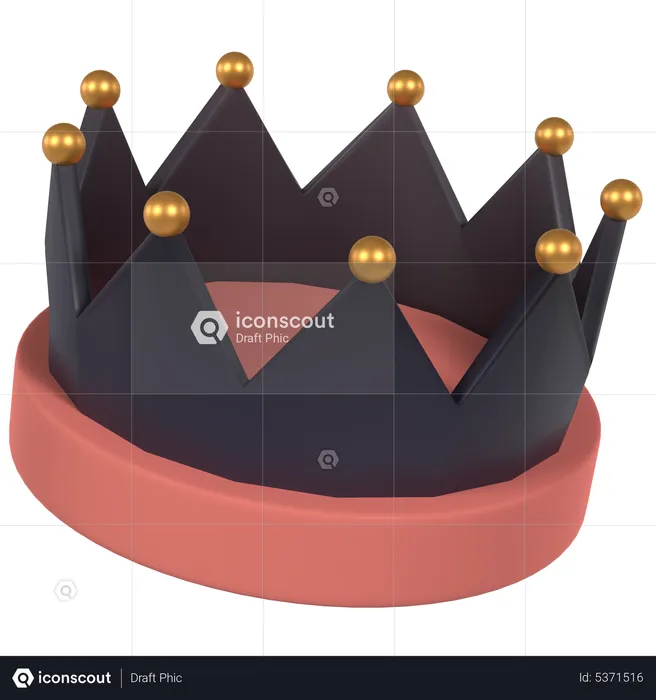 Crown  3D Icon