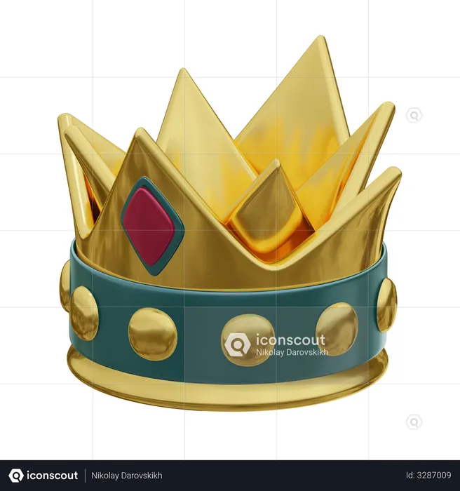 Crown  3D Illustration