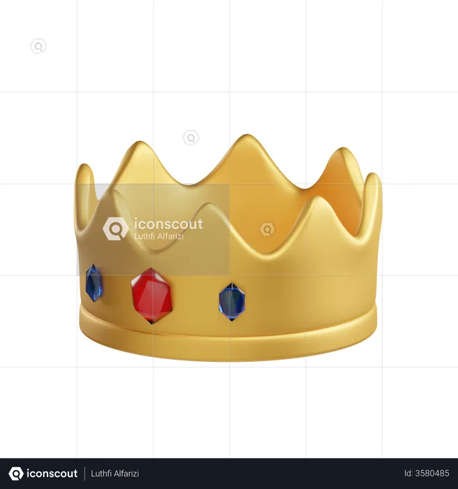 Crown  3D Illustration