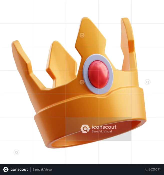 Crown  3D Illustration