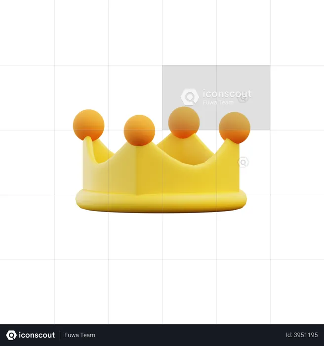 Crown  3D Illustration
