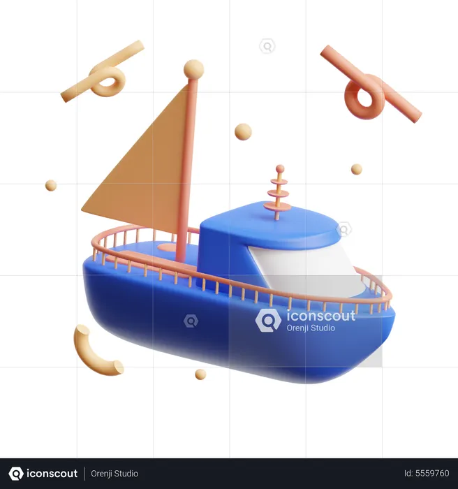 Cruiser  3D Icon