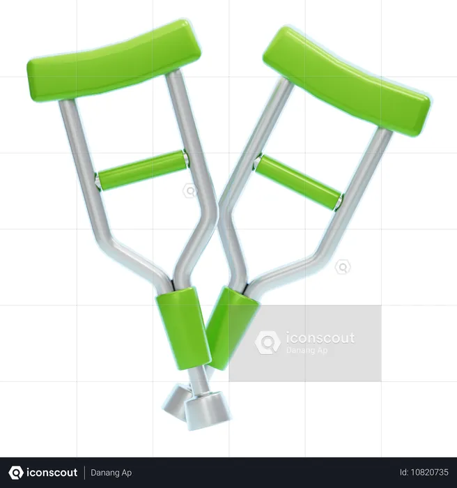 CRUTCH  3D Icon