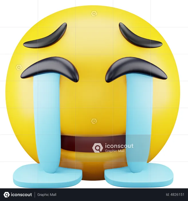 Cry Emoji Emoji 3D Icon