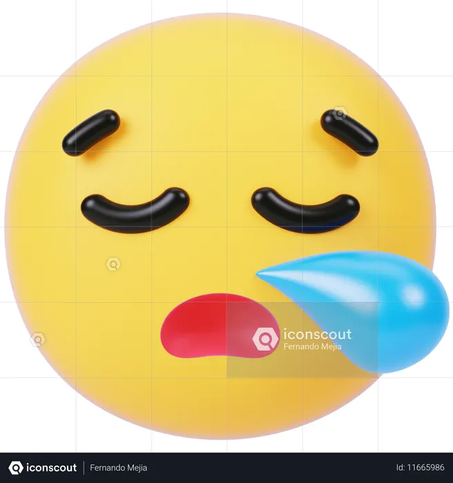 Crying Emoji 3D Icon