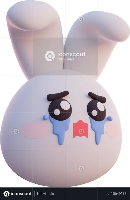 Crying  3D Icon