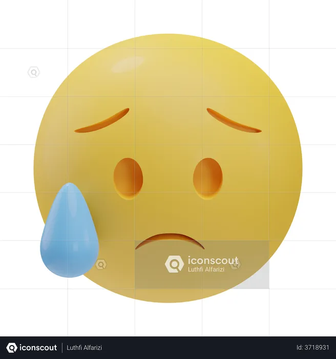 Crying Emoji 3D Emoji