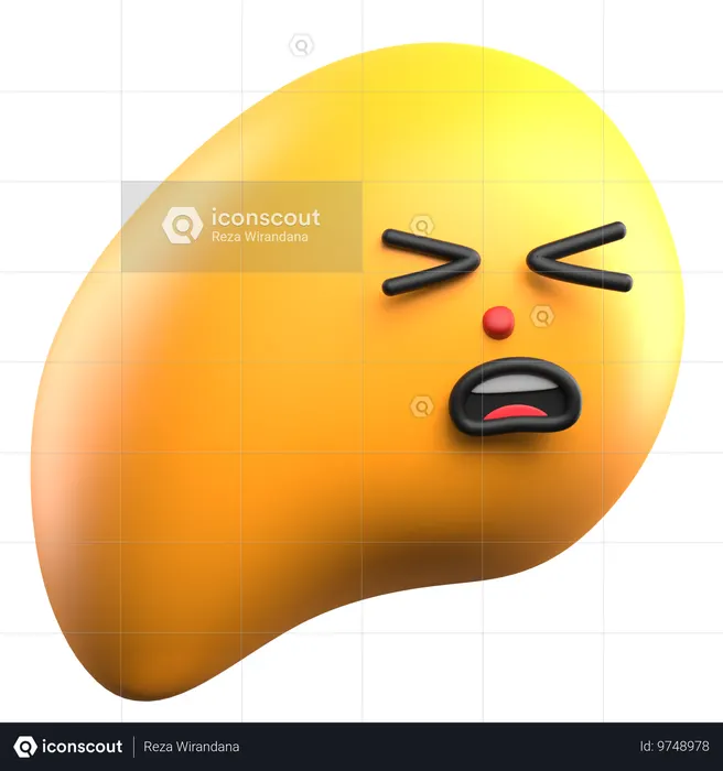 Crying Emoji Emoji 3D Icon