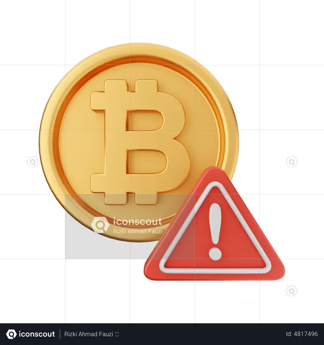 Crypto Alert  3D Icon