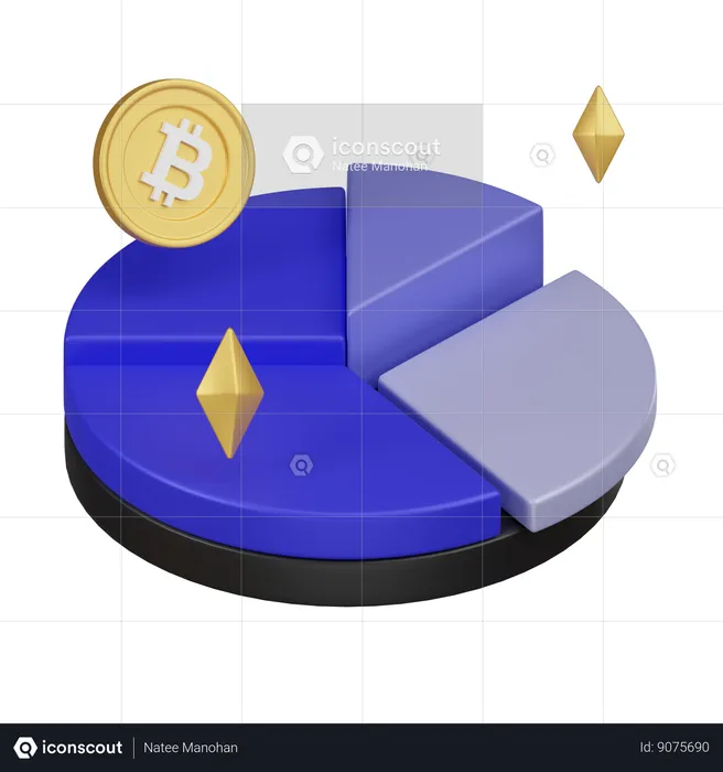 Crypto Analysis  3D Icon