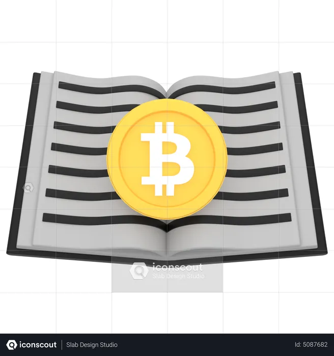 Crypto Book  3D Icon