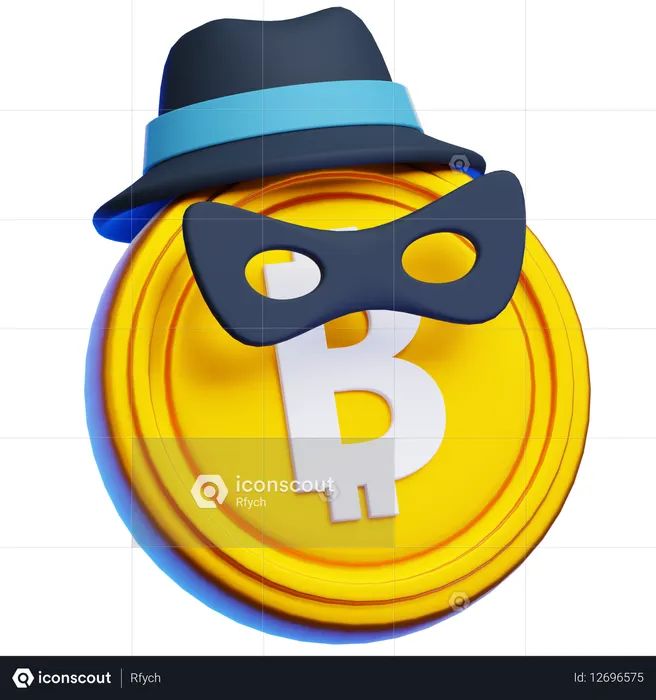 Crypto Fraud  3D Icon