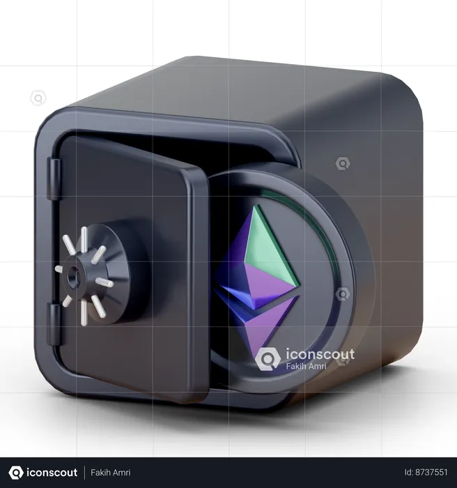 Crypto Locker  3D Icon