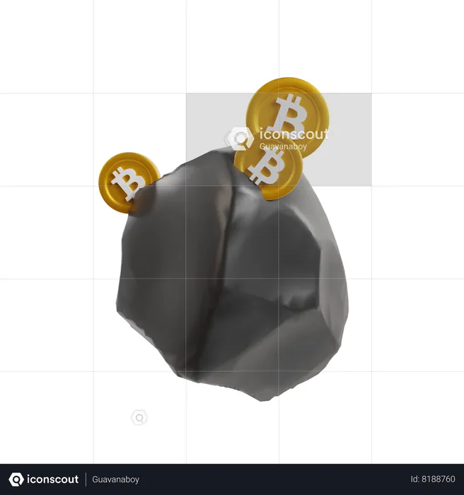 Crypto Mining  3D Icon